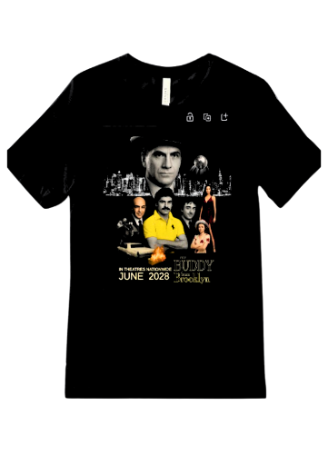 Buddy from Brooklyn Movie Poster T-Shirt SOLD OUT