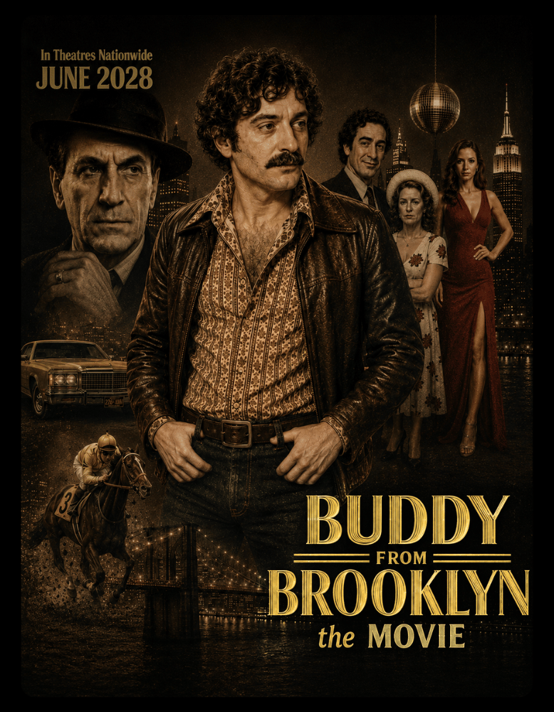 Buddy from Brooklyn - Mafia Movie Tee Shirt Late 1970s