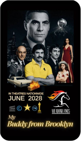 My Buddy from Brooklyn Movie Business Card 