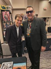 John Martino of The Godfather with movie producer Jay Shapiro