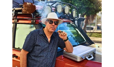 Executive Producer Jay Shapiro with his Zero Halliburton Aluminum Briefcase