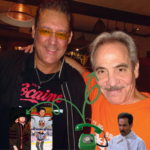 Media Mogul and producer of My Buddy from Brooklyn with Larry Thomas of Seinfeld Show Shapiro with Larry Thomas